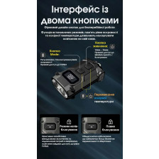 Ліхтар наключний Nitecore TINI 3 MCT сірий фото 14