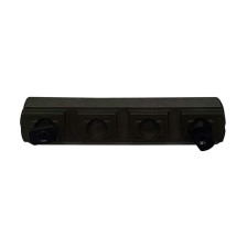 Планка DLG Tactical (DLG-111) для M-LOK, профиль Picatinny/Weaver (7 слотов) олива фото 3