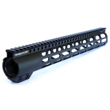 Цевье X-GUN Handguard MK1 15" для AR-15 (алюминий) черное M-LOK фото 4