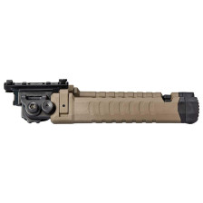 Сошки FAB Defense SPIKE M на M-LOK (высота 18 - 29 см, шарнирная база) песочный фото 6