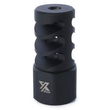 ДТК XGUN Impact кал. 223 (5,56). Резьба 1/2"-28. Цвет - черный фото 3