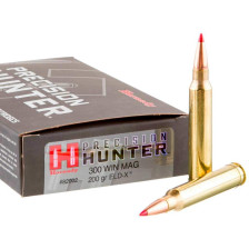 Патрон Hornady Precision Hunter кал. 300 Win Mag пуля ELD-X, масса 12.96 гр/200 гран фото 3