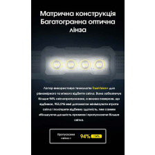 Ліхтар налобний Nitecore NU27 MCT чорний фото 12