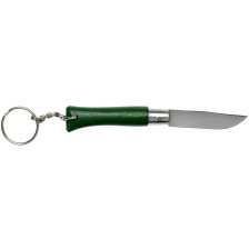 Ніж Opinel Keychain №4 Inox зелений фото 3