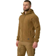 Флісова кофта Helikon Patriot Mk2 Hybrid Fleece (розмір - XL, колір - Coyote) фото 2
