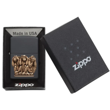Запальничка ZIPPO 29409 THREE MONKEYS фото 3