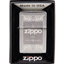 Запальничка ZIPPO 200503 zippo logo фото 2