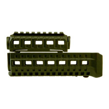 Цевье DLG Tactical (DLG-133) для АК-47/74 c 1-ой планкой Picatinny + слоты M-LOK (полимер) олива фото 4