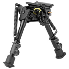 Сошки Harris Bipod S-BRM (висота 15.2 – 22.9 см, шарнірна база) фото 5