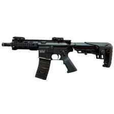Сигнально-шумовой автомат AR-15 кал. 9 мм фото 2