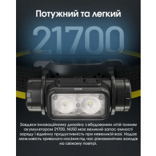 Ліхтар налобний Nitecore NU50 фото 7