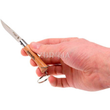 Ніж Opinel Keychain №4 Inox фото 7