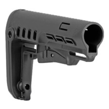 Приклад DLG TBS Tactical DLG-087 Mil-Spec чорний, антабка на 2 сторони фото 3