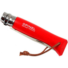 Нож Opinel №8 Inox Trekking красный фото 5
