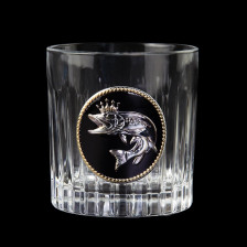 Набор стаканов для виски "КОРОЛЕВА (GOLDFISH)" Boss Crystal, 2 шт.  (B2GLF2XG) фото 2