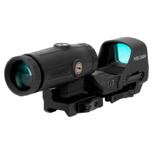 Коллиматорный прицел Holosun HS510C 2 MOA быстросъемный + увеличитель Holosun HM3X 3x фото 3