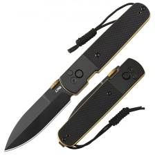 Нож CJRB Locust Black Blade, AR-RPM9, Black PVD Steel+Black G10 Inlay Black (J1951-BG) фото 7