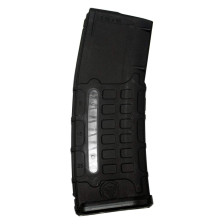 Магазин кал. 223 Rem (5,56x45) для AR15/M4 на 30 патронів з вікном (полімер) чорний фото 2