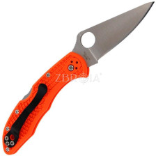 Ніж Spyderco Delica 4 Flat Ground Orange (C11FPOR) фото 2