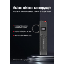 Ультратонкий фонарь Klarus FlatTac X1 4200 лм/2700 mAh. Black фото 8