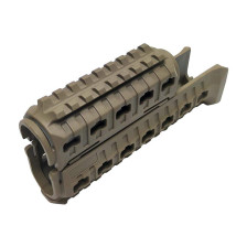 Цевье DLG Tactical (DLG-099) для АК-47/74 c 2-мя планками Picatinny + слоты M-LOK (полимер) койот фото 2