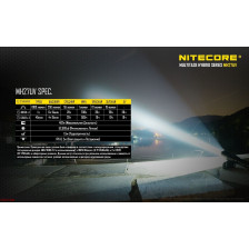 Тактичний ліхтар Nitecore MH27UV фото 22