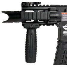 Передняя рукоятка DLG Tactical (DLG-069) на Picatinny (полимер) черная фото 5
