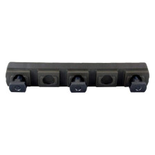 Планка DLG Tactical (DLG-112) для M-LOK, профиль Picatinny/Weaver (9 слотов) олива фото 3