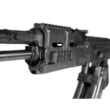 Цевье MFT Tekko Polymer для АК-47/74 c 4-мя планками Picatinny (полимер) черное фото 7