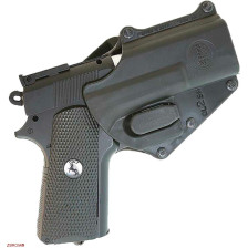 Кобура Fobus для Glock 17/19 с креплением на ремень/замок фиксации скобы фото 3