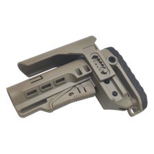 Приклад DLG TBS Tactical PCP (Mil-Spec) із регульованою щокою, койот фото 4