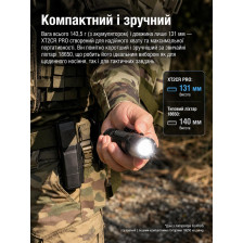 Ручной фонарь Klarus XT2CR PRO – 2025 2300 лм/4000 mAh. Black фото 7