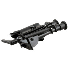 Сошки Vector Optics Carbon Fiber Swivel Bipod на антабку (высота 15.2 - 22.9 см) с переходником на Weaver/Picatinny фото 5