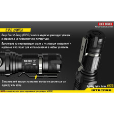 Фонарь Nitecore MH20 фото 11