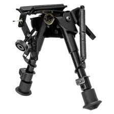 Сошки Fiery Deer BR-GB011 на антабку (висота 15 – 22.5 см, шарнірна база) з перехідником на Weaver/Picatinny фото 4