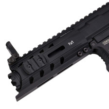Планка DLG Tactical (DLG-109) для M-LOK, профиль Picatinny/Weaver (3 слота) черная фото 2
