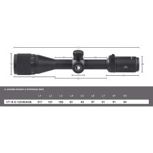 Прицел Discovery Optics VT-R 3-12x40 AOE SFP (25.4 мм, подсветка) фото 4