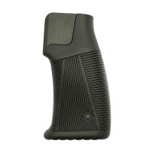 Пистолетная рукоятка DLG Tactical (DLG-182) для AR-15 (полимер) обрезиненная, олива фото 2