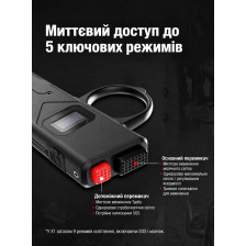 Ультратонкий фонарь (кастет) Klarus FlatTac X1 4200 лм/2700 mAh. Black фото 11