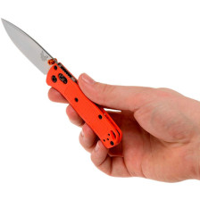 Нож Benchmade Mini Bugout Orange фото 8
