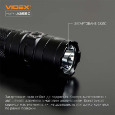 Портативный светодиодный фонарик VIDEX VLF-A355C фото 6