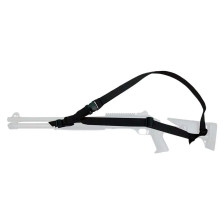 Ремень тактический трехточечный DANAPER Silent Sling Black фото 2
