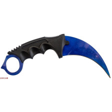 Нож CS GO Karambit Night Sapphire фото 2