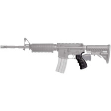 Пистолетная рукоятка FAB Defense AGF-43S складная для AR-15/М4/М16 (полимер) черная фото 4