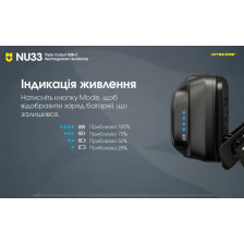 Ліхтар налобний Nitecore NU33 фото 18