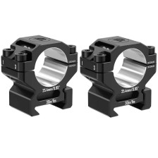 Кольца Discovery Optics 7075 (25.4 мм) Low на Weaver/Picatinny. ВН – 11.3 мм фото 2