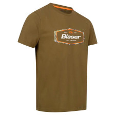 Футболка Blaser Active Outfits Badge T 24 (L, Олива) фото 2