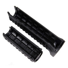 Цевье DLG Tactical (DLG-099) для АК-47/74 c 2-мя планками Picatinny + слоты M-LOK (полимер) черное фото 9