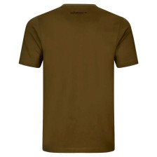 Футболка Harkila H-logo S/S T-Shirt (L, Dark Olive) фото 2