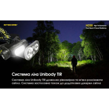 Ліхтар налобний Nitecore HC68 фото 9